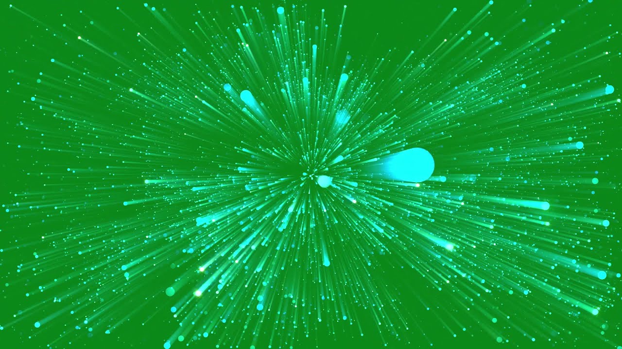 Green Screen Space Particles Effects Free - YouTube