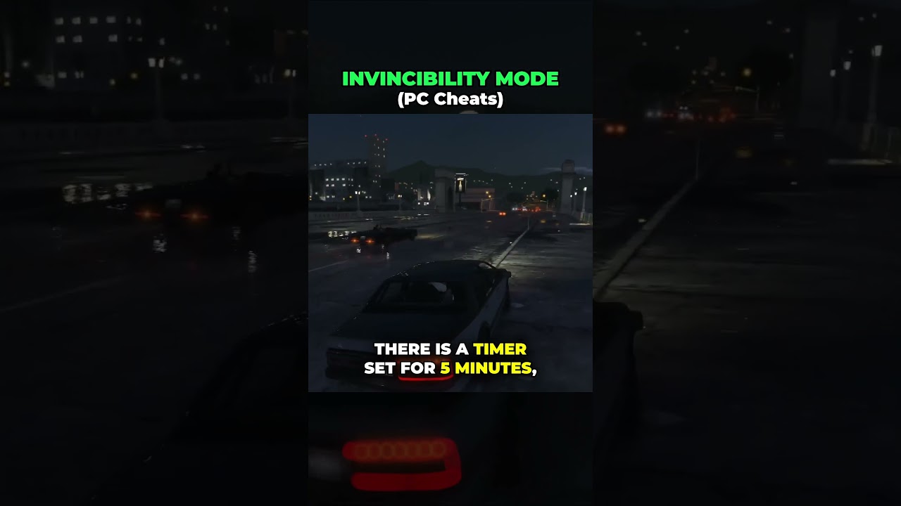 The Nerd Stash on X: How To Use the Invincibility Cheat in GTA 5