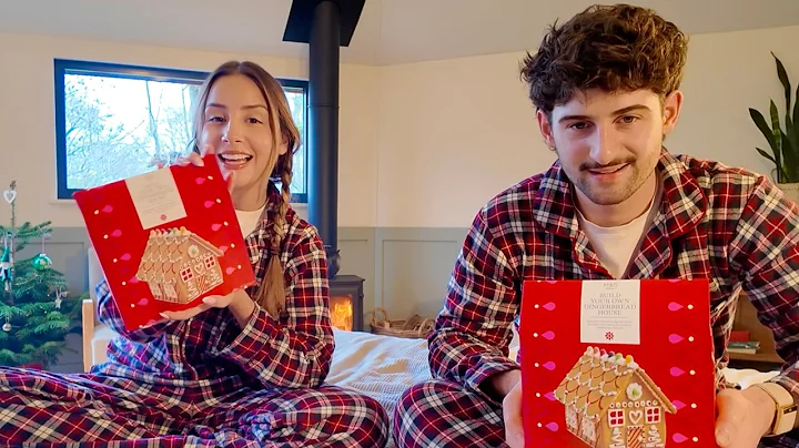 Building Gingerbread Houses & Q&A 🎄 | Vlogmas Day 3