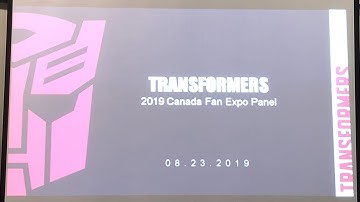 Hasbro Transformers Exclusive Reveals @ Fan Expo Canada 2019