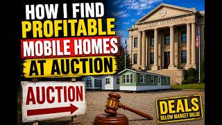 The County Auction Is Where Smart Investors Find Cheap Mobile Homes & Land