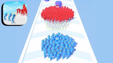 Crowd Crusher ​- All Levels Gameplay Android,ios (Part 1)