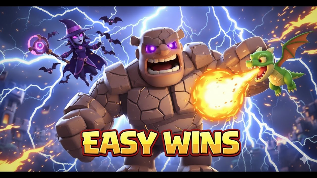 THE MOST BROKEN GOLEM DECK EVER?! 💀🐉 TOP LADDER! 🔥