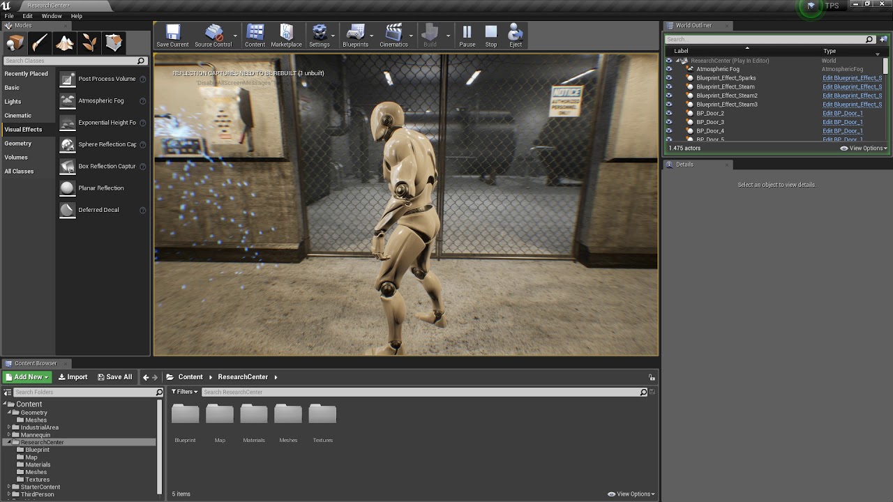 Underground Environment UE4