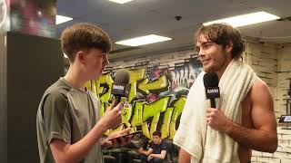 Interview with Luke Riley talking about his fight against Aswell at UFC fight night London 