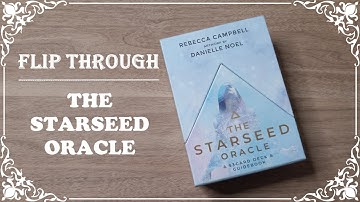 Starseed Oracle Deck | Unboxing & Flipthrough | 53 Cards + Guidebook