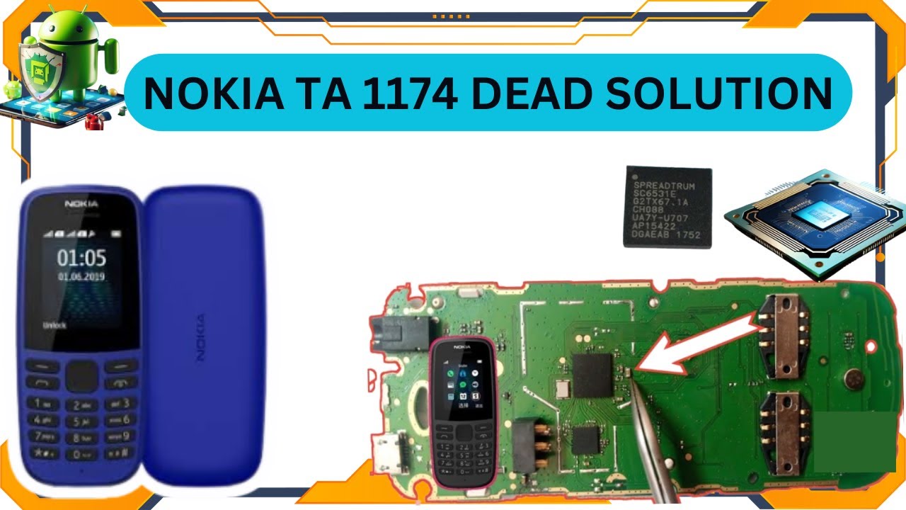 Nokia 105 TA-1174 Dead problem solution - YouTube