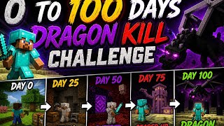 0 T0 100 DAY CHALLENGE IN MINECRAFT ANDER DRAGON KA KHAT MA 🐉 #mainecraft #hindigaming #survival 