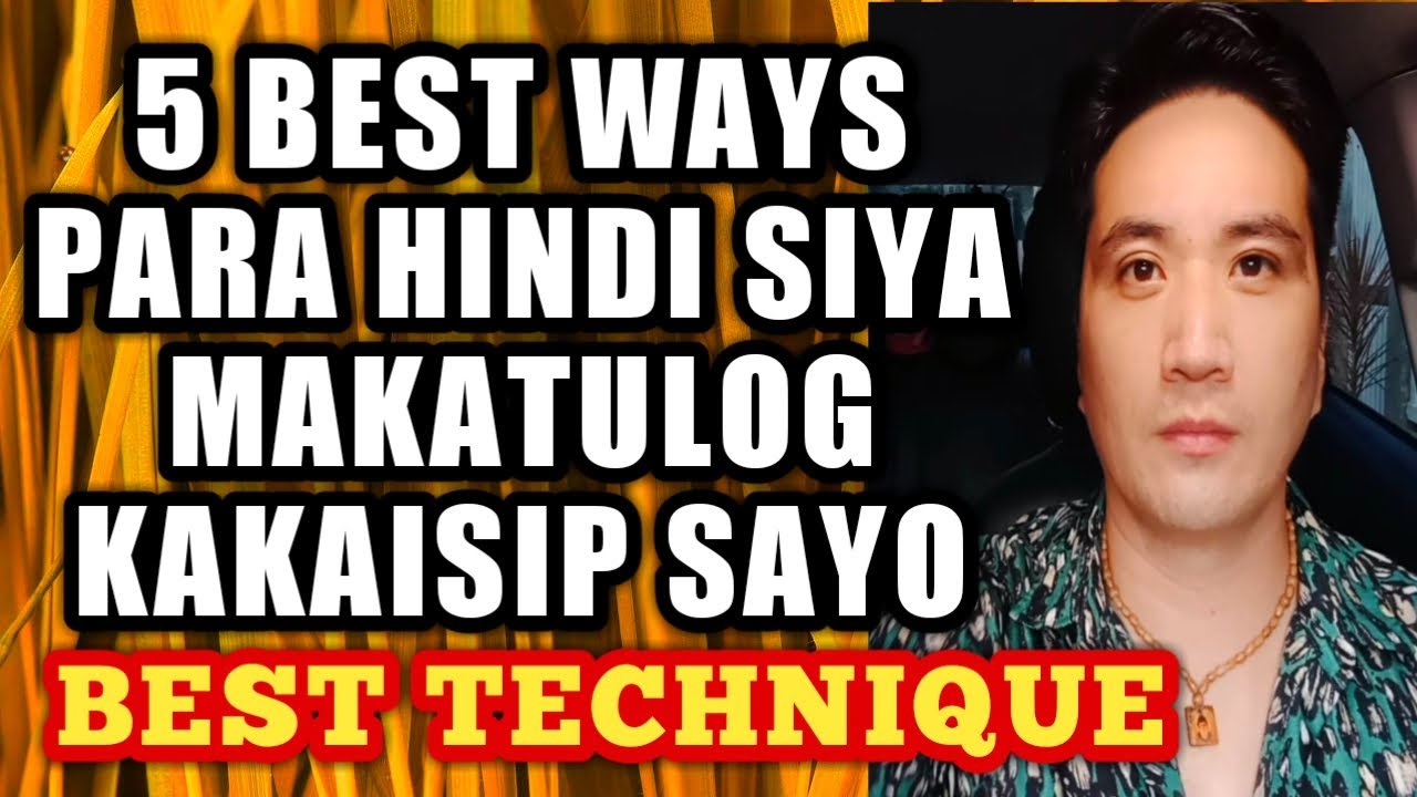 Best way para hindi siya makatulog kakaisip sayo #554