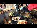초대형 철판 흙돼지 삼겹살 / 행주산성 원조국수 근처 / Extra large iron plate-Grilled pork belly-Korean street food