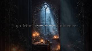 You're Reading in a Vampire's Gothic Library 🕯️