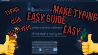 typing club auto typer easy guide to success