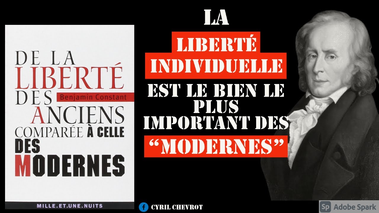 De La Liberté Des Anciens Comparée à Celle Des Modernes