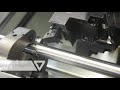 Eurotech elite shaft machining with traveling steady rest