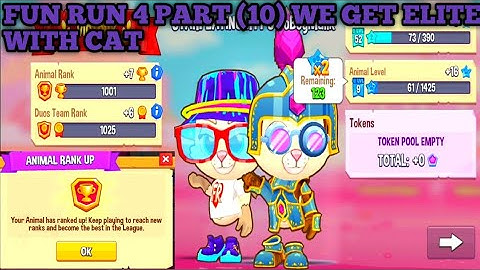 I GET MY CAT TO ELITE ON FUN RUN (4) WE GO CRAZY BABY WOWO #funrun4  #funrun @Dirtybitgames