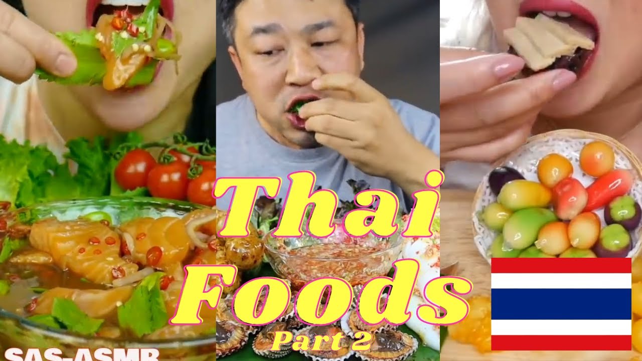 TOP THAI FOOD PART 2 MUKBANG/ASMR COMPILATION 2021 | S EATS 2021 - YouTube