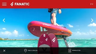 Fanatic Premium Sky Air inflatable Wing Foil Board Review screenshot 4