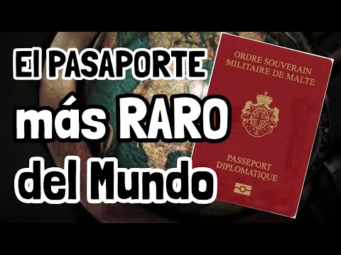 ¡Hay menos de 500 PASAPORTES como este en TODO EL MUNDO!