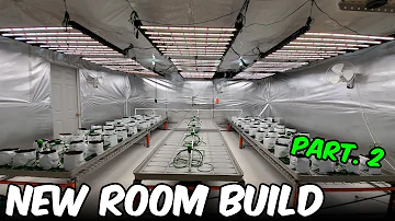 Building an AUTOMATED INDOOR GROW ROOM part 2