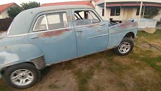 1950 Chrysler Windsor Build with donor 99 dakota 5.2 drivetrain and dash
