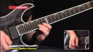 Synyster Gates Style Quick Licks Solo Performance With Andy James Licklibrary