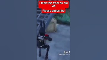 He hid under the staircase (from old video)