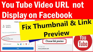 How to fix YouTube thumbnails not showing on Facebook when sharing a video link | #linkpreview