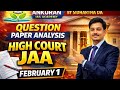 Gauhati High Court Exam 1 Feb 2026 | Complete Question Paper Analysis &amp; Answer Key