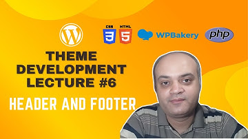 WordPress Theme Development using WPBakery Page Builder #6: Creating Header and Footer