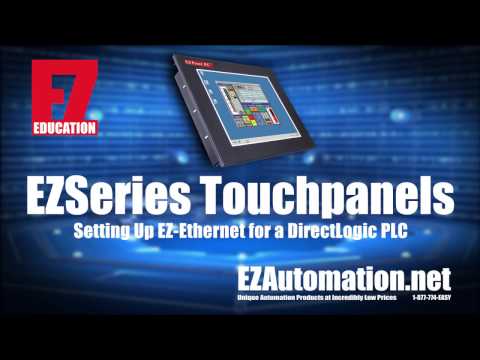 Setting Up EZ-Ethernet for a DirectLogic PLC