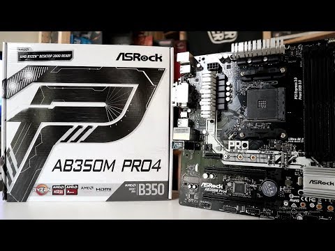 Build a portable gaming and mining rig - ASRock AB350M Pro4 plus AMD Ryzen 5 2400G