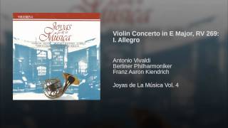 Violin Concerto in E Major, RV 269: I. Allegro