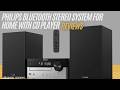 PHILIPS Bluetooth Stereo System Review: 60W Home Audio with CD Player &amp; FM Radio