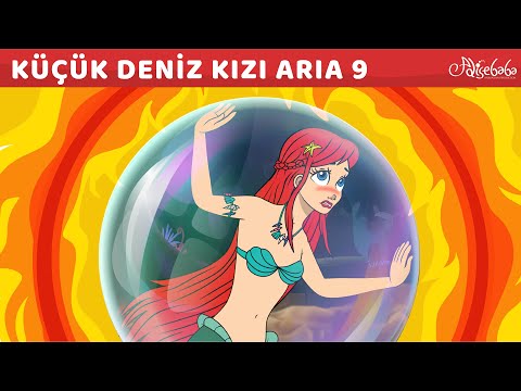 Adisebaba Çizgi Film Masallar - Küçük Deniz Kızı Aria 9 - Sönmeyen Ateş - Little Mermaid