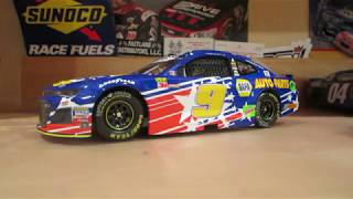 Nascar Diecast Review: 2018 Chase Elliott Napa Patriotic Camaro ZL1 1/24 Scale
