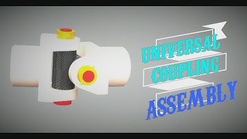 UNIGRAPHICS NX 10,universal coupling assembly tutorial