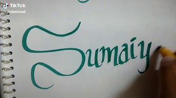 "Sumaiya"name full screen whatsApp status video