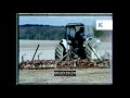 1970s Farmer Cultivating Soil Tractor Tilling Soil Farming 16mm 