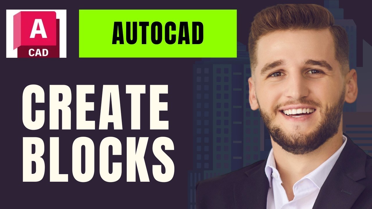 How To Create Blocks in Autocad - YouTube