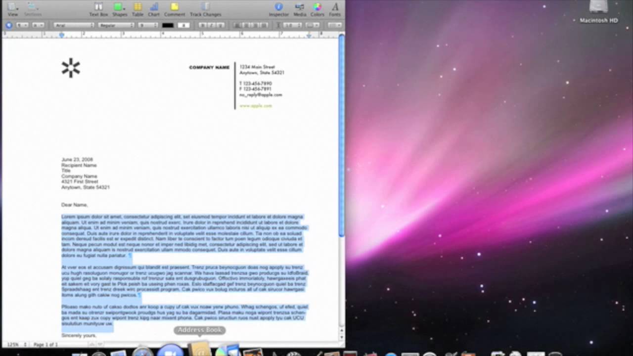 Apple Mac Quick Tips Easy Mail Merging