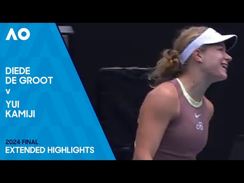 Diede De Groot v Yui Kamiji Extended Highlights | Australian Open 2024 Final