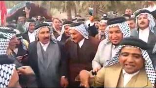 أمير قبيلة خفاجة  الحاج الشيخ عامر غني  في تعزية الشيخ غالي جاسم الخفاجي 21|3|2016