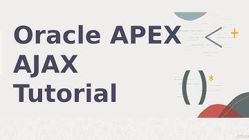 Oracle APEX AJAX Tutorial – Insert Data into Table Without Page Submit