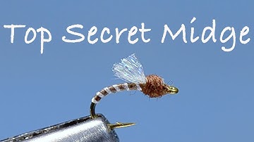 Top Secret Midge Fly Tying Instructions by Charlie Craven