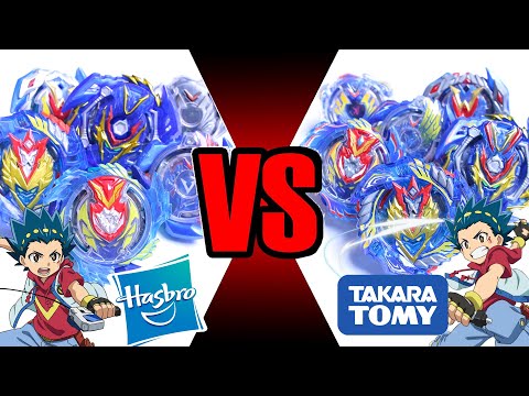 VALKYRIE vs VALTRYEK - TAKARA TOMY vs HASBRO | Beyblade Burst Superking Sparking ベイブレードバースト超王