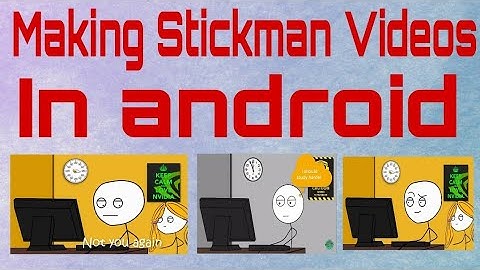 How to make stickman animation videos like ForcePlayZ or GamerStupid