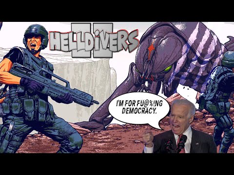 Видео: HELLDIVERS2. Демократические дезинсекторы.