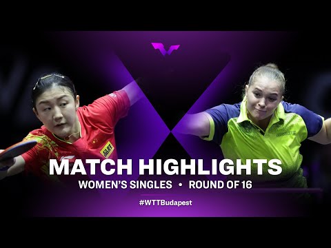Chen Meng vs Margaryta Pesotska | WS | WTT Champions European Summer Series 2022 (R16)