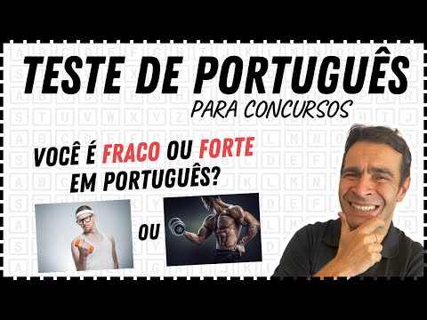 Qual é o seu nível em Português? (Tema: Verbos)