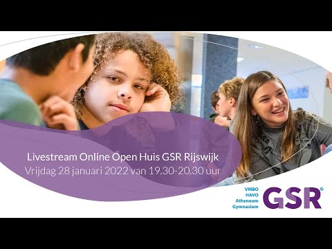 Online Open Huis GSR Rijswijk